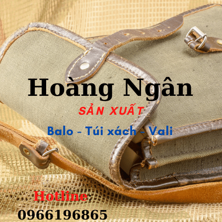 Sản xuất balo, may túi xách theo yêu cầu tại Hà Nội